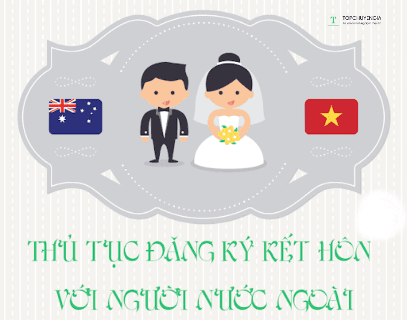 Các bước thực hiện đăng ký kết hôn với người nước ngoài
